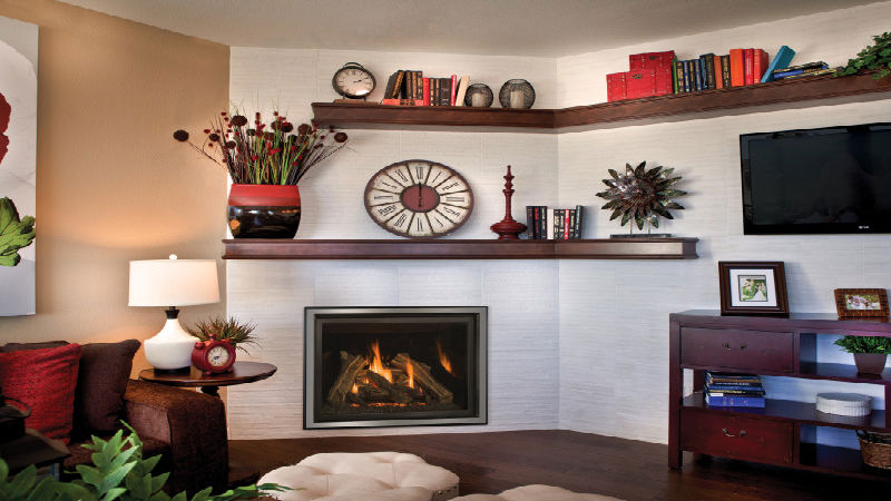Direct Vent Gas Fireplace—Efficiency and Operation