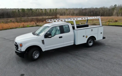 Commission a Truck with a Custom Ladder Rack in Georgia