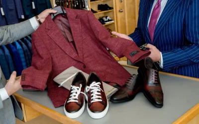What Goes Into Creating the Silhouette of a Bespoke Men’s Suit
